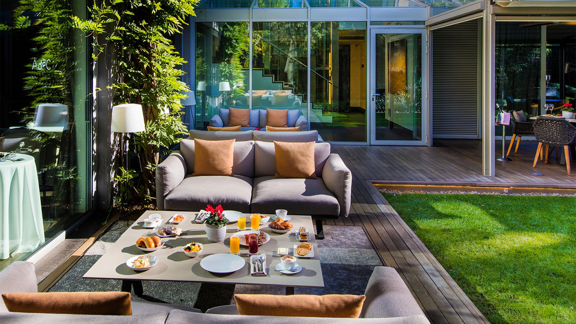 Abac Restaurant Hotel Barcelona Gl Monumento Luaran gambar