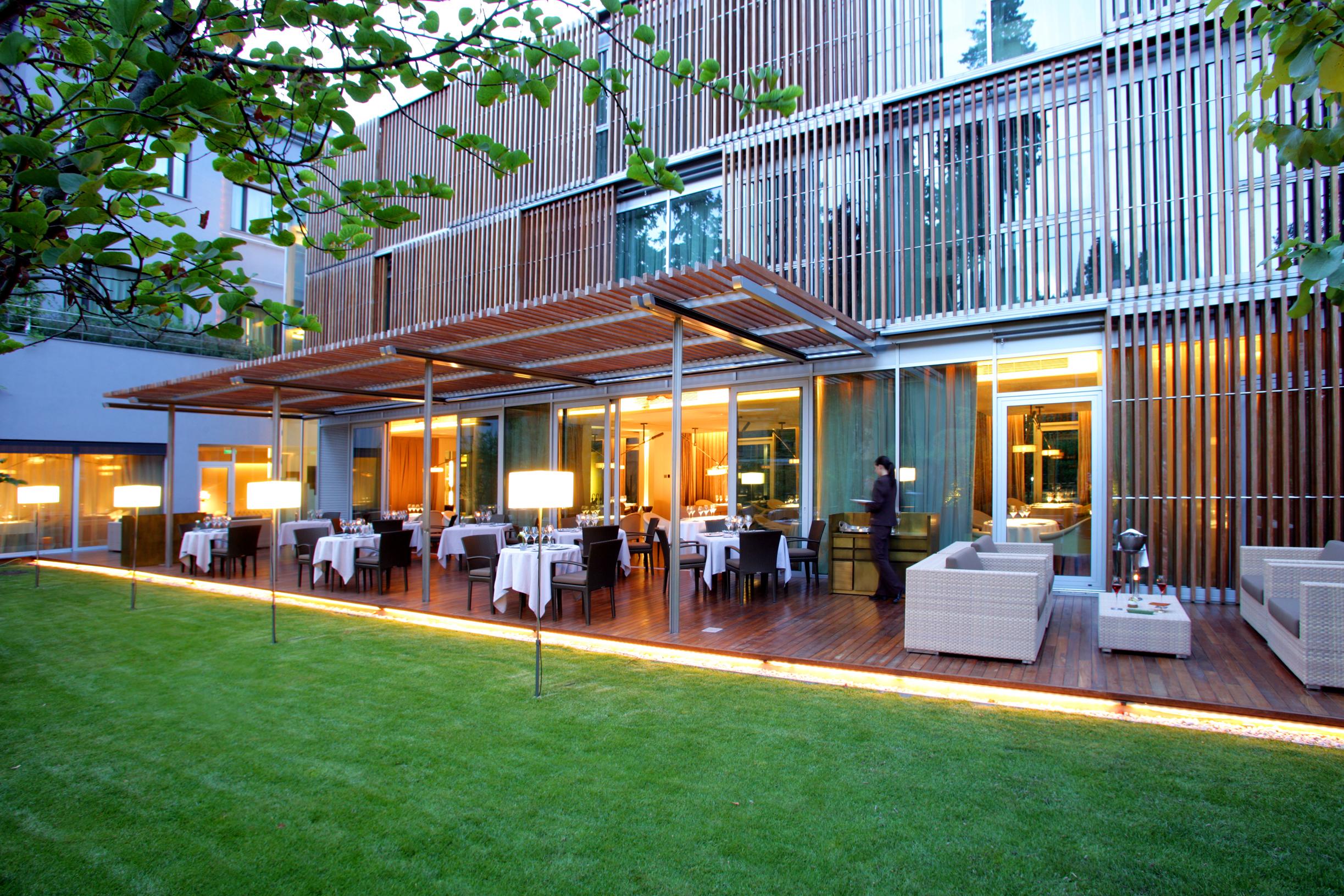 Abac Restaurant Hotel Barcelona Gl Monumento Restoran gambar